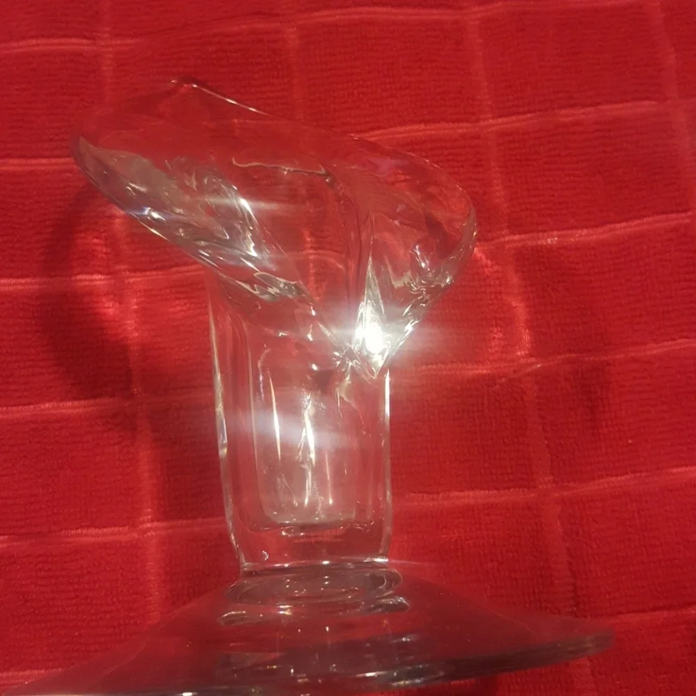 Vintage CaliLilies glass candle holders